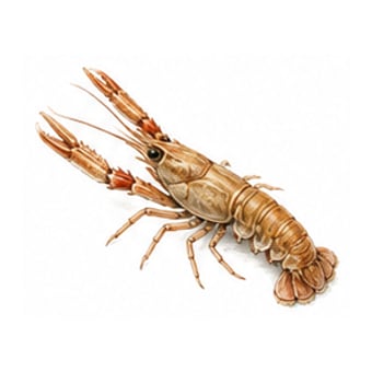 Langoustine — espèce de fruit de mer de la côte de Lisbonne à Cascais